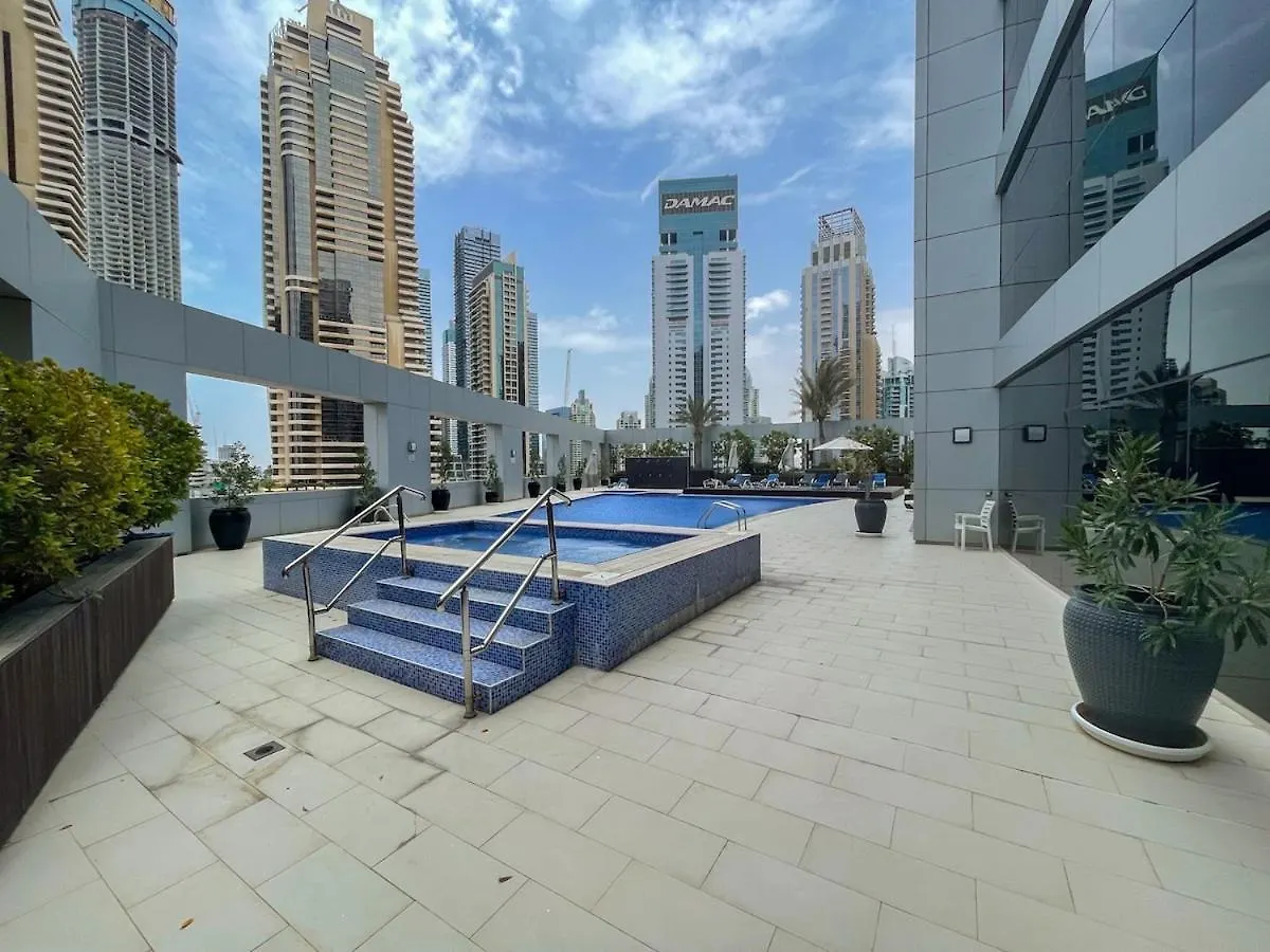 Bright 1-Bedroom With View Dubai Marina 0*,  Forenede Arabiske Emirater