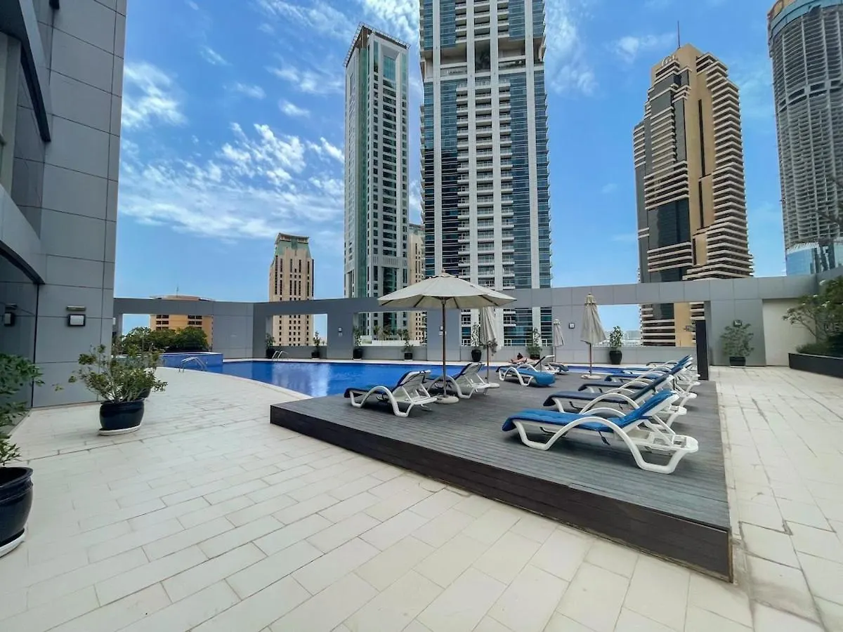 Bright 1-Bedroom With View Dubai Marina Lejlighed