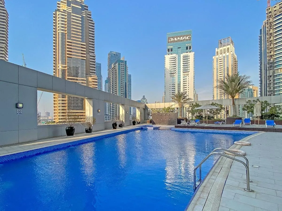 Apartment Bright 1-Bedroom With View Dubai Marina