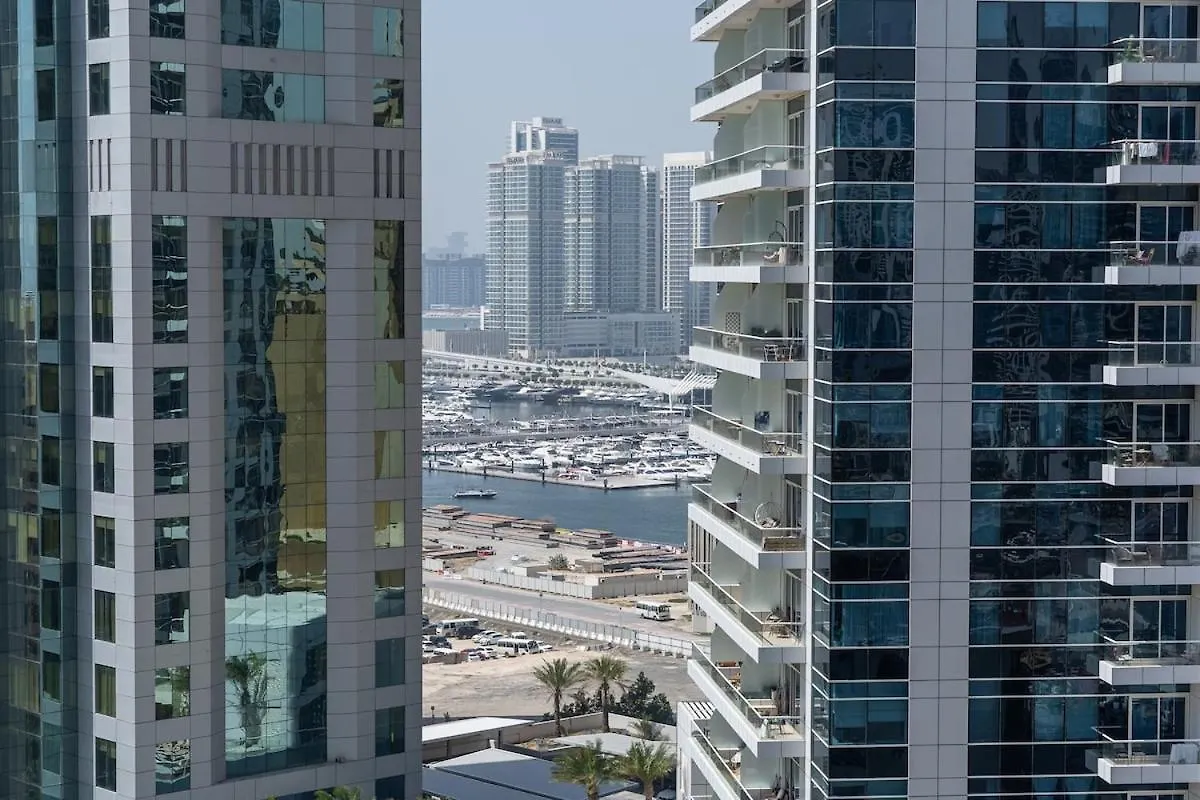 Apartment Bright 1-Bedroom With View Dubai Marina