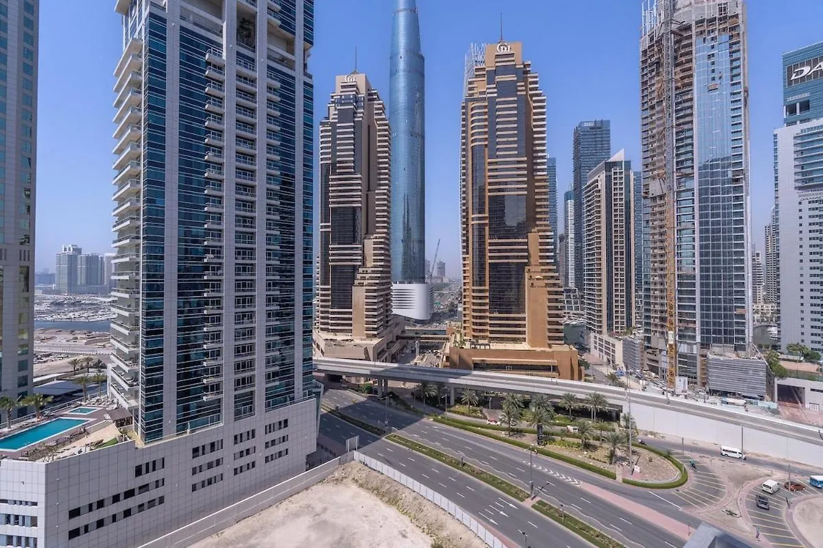Apartment Bright 1-Bedroom With View Dubai Marina United Arab Emirates
